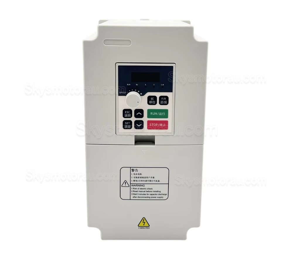 7.5KW 10HP H100 Series VFD Spindle Drives Variable Frequency Drive for CNC Spindle Motor and Engraving Machine